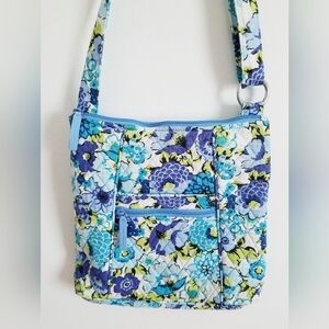 Vibrant Floral Crossbody Bag